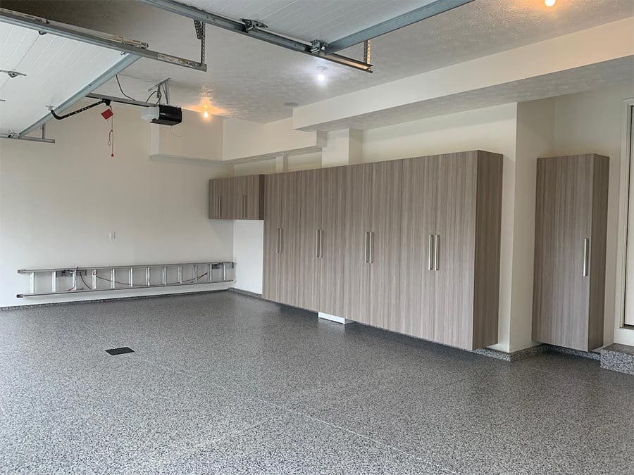 Garage cabinets updated