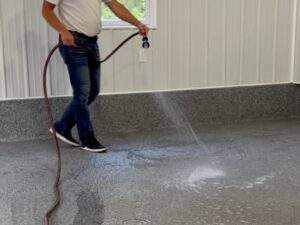 Southington, Ohio, Garage Floor Transformation
