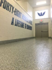 School hallway