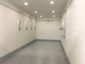 Showers with OGI flooring