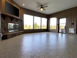 OGI floor with fireplace overview