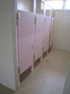 Bathroom with OGI flooring