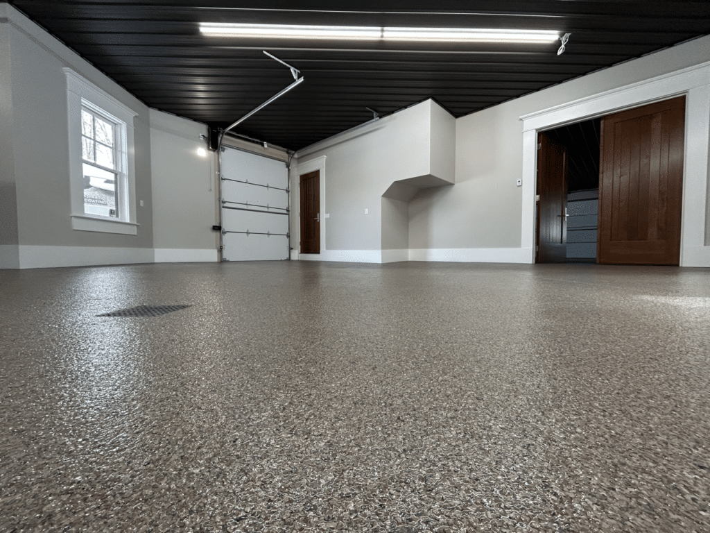 Polyaspartic Basement Floor