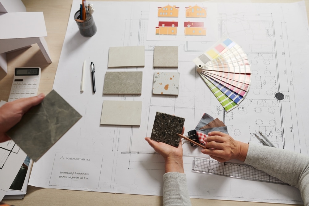 Flooring swatches