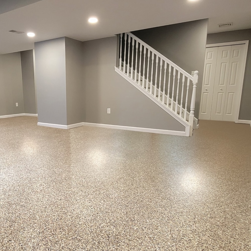 Basement floor